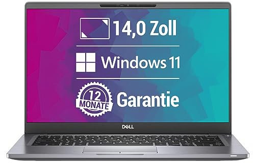 Dell Latitude 7400 14 Zoll Full HD Laptop Intel Core i5-8365U@ bis zu 4,1 GHz 16 GB 512 GB SSD mit Windows 11 Pro & GRATIS Antiviren-Software HDMI inkl. 12 Monate Garantie (Generalüberholt)