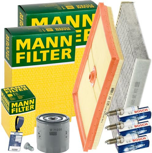 Inspektionspaket + Zündkerzen für A3 8V Leon 5F Octavia 3 Golf 7