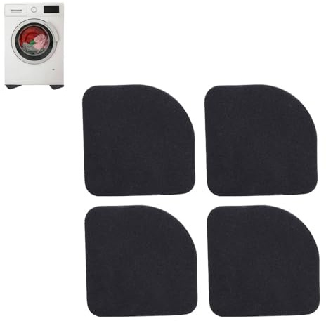 Anti-Vibrations-Pads, 4 Stück, Anti-Vibrations-Matte für Waschmaschine, Waschmaschinen-Pads, Waschmaschinen-Matte, Stützfüße, Füße für Geräte