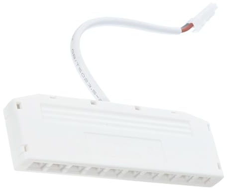 KITANDOVE Waterproof Electrical Box 10 Holes Led Light Junction Box Plastic Simple Design for Cabinet Wardrobe Lighting