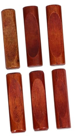 BEBEMOKO 6piezas Vajilla Porta Palillos De Madera Estilo Japonés Soportes para Palillos para Cucharas y Vajilla Cocina o Restaurante