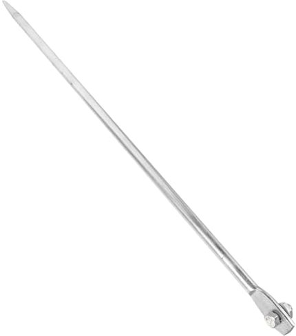 VICASKY Erdungsspieß Erdungsstab Staberder Tiefenerder Erdungsklemme Erdspieß Erdung Blitzableiter Anlage Set Zur Staberder Verzinkt Blitzableiter Erdungsspieß Effiziente Erdung Aus Eisen Halloween