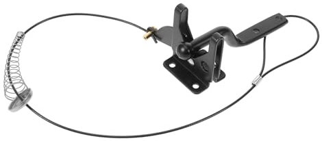 SHINEOFI Serratura per Cancelli in Cerniere per Cancelli Durevoli Maniglia per Serrature Resistenti al Marciume Facile Installazione per Recinzioni Giardino