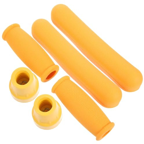 VILLFUL Kit Stampelle Antiscivolo con Impugnatura Morbida e Cuscinetti Comfort Supporto Completo per Superiore Adatto Stampelle ed Eleganti Bastoni da Passeggio Resistente e Facile da