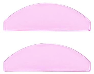 1 Paire de Kit Lift de Cils Coréen, Tampons Réutilisables pour Adoucissement et Permanente des Cils en Salon, Maquillage Coréen (Rose)