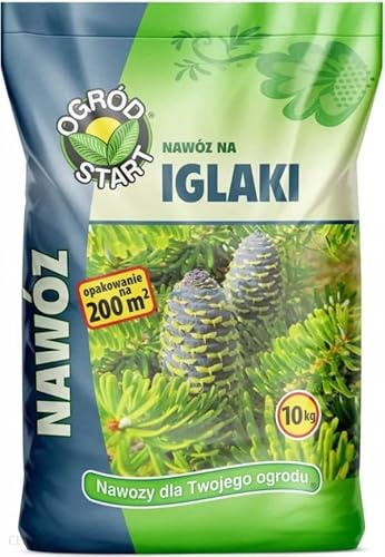 Concime per conifere 10kg - 200m2 - siepi alberi arbusti sempreverdi - granulare