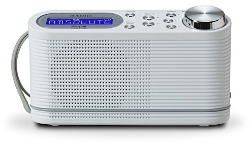 Roberts PLAY10 FM/DAB/DAB+ Digital Portable Radio, White