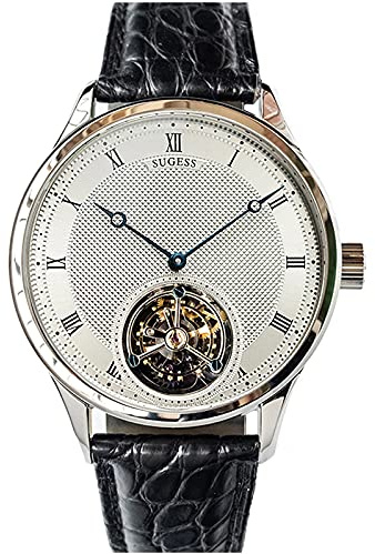 Paris Nail Microhyla Zifferblatt Tourbillon Master Seagull ST8230 Uhrwerk Saphir Kristall Herren mechanische Armbanduhr 1963 SU8230G
