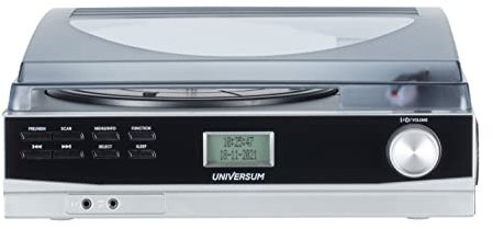 UNIVERSUM Plattenspieler mit Lautsprecher und UKW, DAB+ Digitalradio TT 300-21