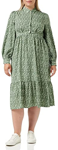 Louche Nathalia-Double-Daisy Robe Femme - Vert - 8 UK/XS EU