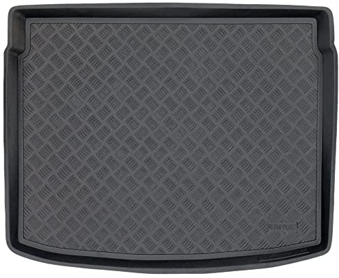 M MOTOS Tapetes de PE para maletero apata para SEAT Altea 2004-2015 Mejore la comodidad de su viaje con la resistente alfombrilla para el maletero del coche, que protege contra la suciedad y el polvo.