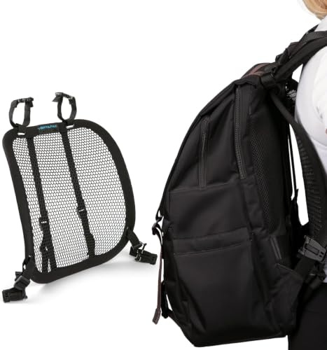 VentaPak Entretoise légère pour sac à dos de ventilation – Cadre externe pour sac à dos de randonnée et de vélo – Petit cadre de ventilation pour sac à dos pour une meilleure circulation de l'air