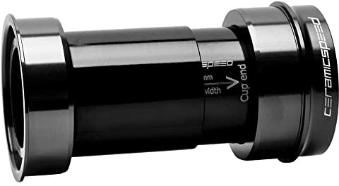 CeramicSpeed Pf30a Sram Dub Black Coated Tretlager, Mehrfarbig (Mehrfarbig), Einheitsgröße