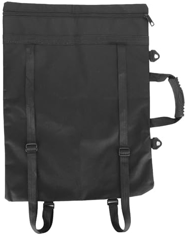 A3 Mochila De Pintura Multifuncional Impermeable, 20.9 × 15.7 in Portátil Tablero De Pintura Mochila Bolso, 8k Nailon Bolsa De Tabla De Dibujo Para Cuaderno De Bocetos, Lápiz De Dibujo (Negro)
