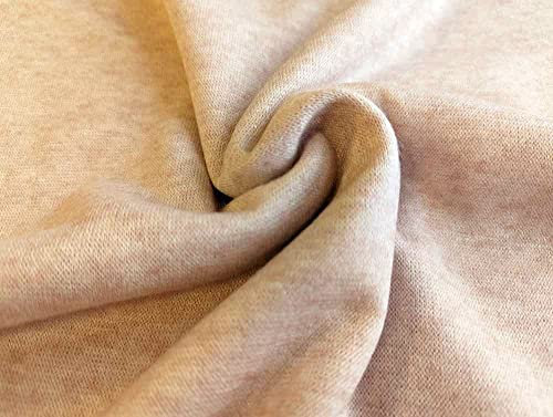 Strickstoff leicht fallend, Altrosa - dickere Qualität Viskosestrick als Meterware zum Nähen, 50 cm
