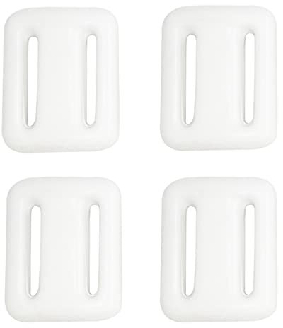 Potadak 4X Tauchen Gewichte für Tauchen Tauchen Bleigewicht Blei Gewichte Tauchen, Beschichtete Tauchen Gewichte,Tauchen Blei Gewichte Weiß