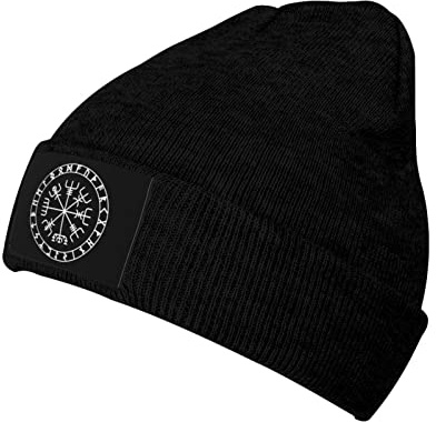 934 Herren Damen Chemo Hut Island Vegvisir Kopf Wraps Warme Wintermütze Leicht Slouchy Beanie Mütze Für Jungen Mädchen Skifahren