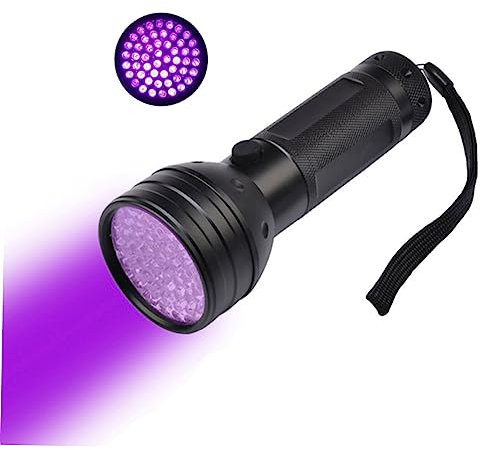 Veemoon Uv Led Taschenlampe Schwarzlichtlampe Tierurin Fleckendetektor Haushaltsreinigung Werkzeug Geldauthentifizierung Schmuckerkennung Geocaching Reparatur