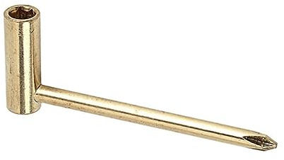 Gitarren Halsstab Schlüssel R20b 7mm Metall für E-gitarren | Innensechskant, Reparaturwerkzeug für Gitarrenhals, Goldfarbenes Zubehör, Einstellhilfe für E-gitarren