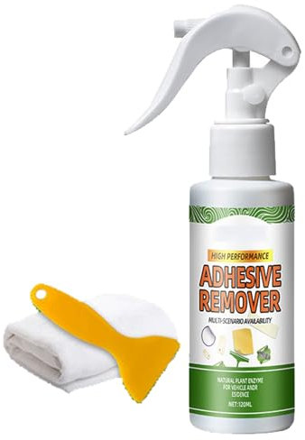 KOAHDE Multifunktionaler Klebstoffentferner,Klebereste Entferner,Klebstoffentferner,Etikettenlöser für Hartnäckige Etiketten,Klebereste Entferner Fensterrahmen,Extrem Starker Klebstoffentferner