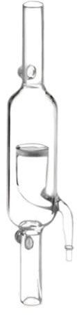 Milageto CO2 -Diffusor -Aquariumluft -Raffiner -Glas O2 Pumpe Externe Inline -Fischtankblase Diffusor für Teichhydroponik, 15x4cm
