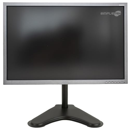 SIMPLETEK – Schermo Monitor Display B223W 22 16:10 LCD VGA DVI VESA PC Computer Casse Integrate Nero | Base, Cavo VGA e Alimentazione Inclusi (Ricondizionato)