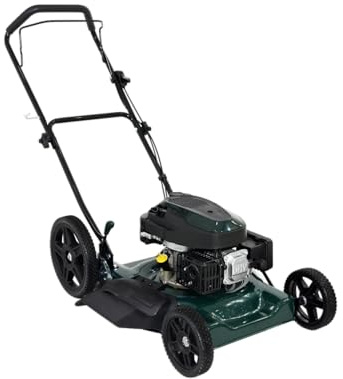 Spectrum TG50-Utility, tosaerba a benzina da 50 cm, struttura in acciaio, a spinta manuale, 26 kg, regolazione in altezza in 5 posizioni, pacciamatura e scarico laterale