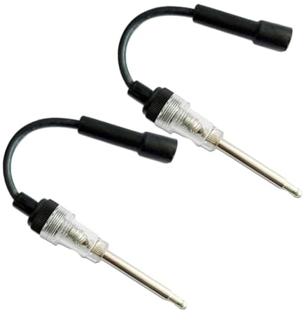 ABOOFAN Probador de Chispa y Encendido para Bujías 2 Pcs, Detector de Bobina de Encendido, Uso Automotor, Herramienta de Diagnóstico para Sistema de Ignición, Mecánicos y Aficionados