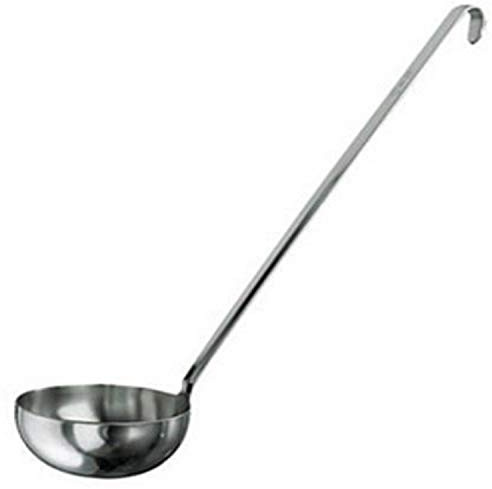 Paderno 11970-12 Mestolo Unipezzo, in Acciaio Inox, 12 cm