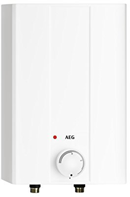 AEG druckloser Kleinspeicher Hoz 5 Basis, Übertischboiler 5 Liter Niederdruck, steckerfertig, 2 kW, 221117