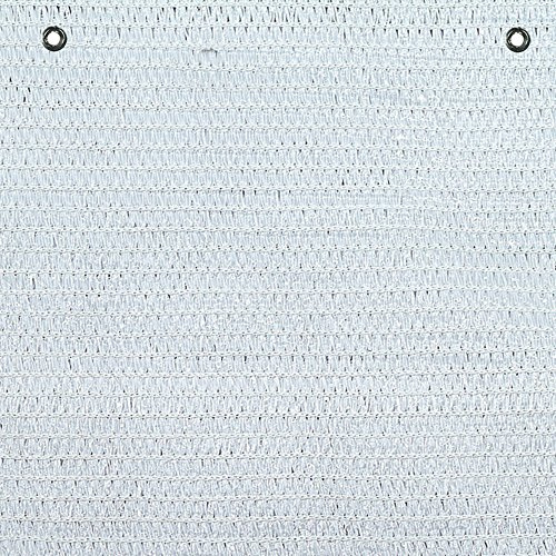 VERDELOOK White Master, Tejido de protección de andamios en rollo con bucles, 2x100 m, blanco