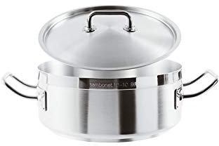Sambonet Casseruola bassa con coperchio Professionale 51209-66 16 cm