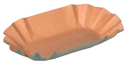 Pro DP 2000 Bio Pappschalen Pommes Currywurst Imbiss Snackschalen 10,5x17,5x3cm Bio-0B braun Frischfaser mit Fettbarriere biologisch abbaubar - Inkl. Verpackungslizenz gemäß VerpG in D