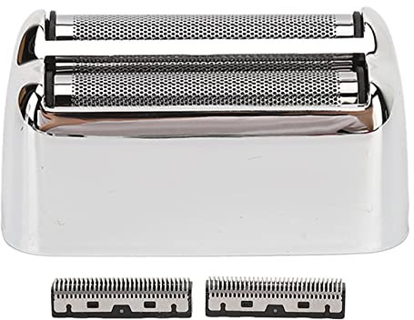 Replacement Shaver Cutter Head, Shaver Foil Head Home Hair Salon Portable Electric Shaver Replacement Cutter Head Accessory for Professional Barbers and Stylists(Silver)
