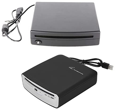 wiianoxd 2 PCS/Set autoradio CD/DVD Dish Box Player con trasmissione del segnale USB, impianto stereo esterno per Android Car Multimedia Player