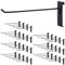 IGNPION 35 ganci per pannelli a griglia, 20 cm, ganci per espositori, griglia metallica per negozi, garage, officine, IGPUK0727