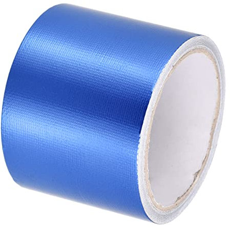 Planen-Reparaturband, Zelt-Reparaturband, Planen-Klebeband, Markisen-Reparaturband for den Außenbereich, blau, 2 Zoll x 5,5 Yards, 2er-Pack (Farbe: Blau, Größe: 3 Zoll x 5,5 Yards) (Color : Blue, Si