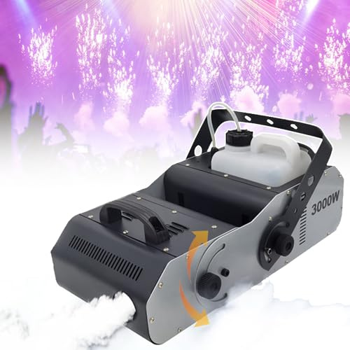 TBANVOO Machine à Brouillard 3000W, Machine à FuméE, avec Vanne d'air à éConomie D'éNergie, pour La DéCoration, Les éVéNements De Vacances Et Les Mariages,B