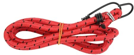 Cuerdas elásticas, 140cm/55,1 Pulgadas Bungee Cords Correas elásticas de Goma para Equipaje Correa elástica con Ganchos para Bicicletas portaequipajes Elásticas con Gancho para Acampar Lonas