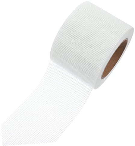BUGUUYO Nastro Autoadesivo Per Crepe in Cartongesso 10cm x 30m Nastro Sigillante Per Fessure e Angoli Riparazione e Rinforzo Per Pareti Interne Ed Esterne