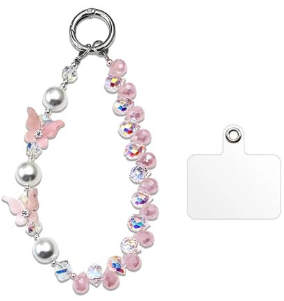 RTRTGS Cadena para teléfono móvil, colgante para teléfono móvil, correa para muñeca, correa para teléfono móvil, cadena universal para teléfono móvil