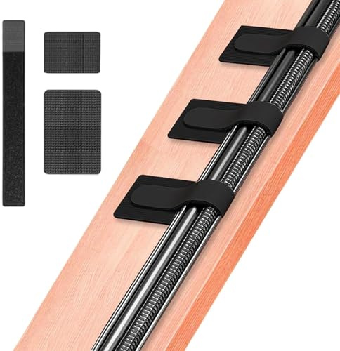 Alriedy Cable Management Set - 31 Pieces Self-Adhesive Cable Holders for Desk, Ultra Strong Adhesion, Reusable Cable Clips for Cable Management & Organisation, with 3M Adhesive