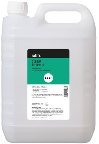 rath's clean intense Handreiniger/Handwaschpaste, 10 Liter | reibemittelhaltig, für starke/grobe Verschmutzungen, mit natürlichem Reibemittel, aus Maiskolbenmehl