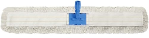 Apex Professionnel Balai à Franges en Coton, 100 cm, Blanc