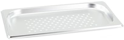 GN Gastronorm 1/3 20 mm perforado/perforado de acero inoxidable GVK ECO
