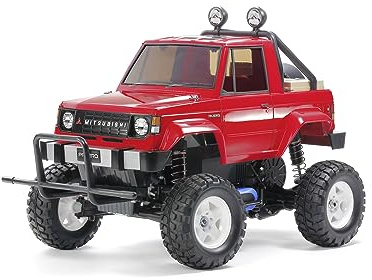 TAMIYA 58727 1:10 RC Mitsubishi Pajero CW-01 Remote Controlled Car, Vehicle, Model Building, Assembly, Hobby, RC Kit, Unpainted