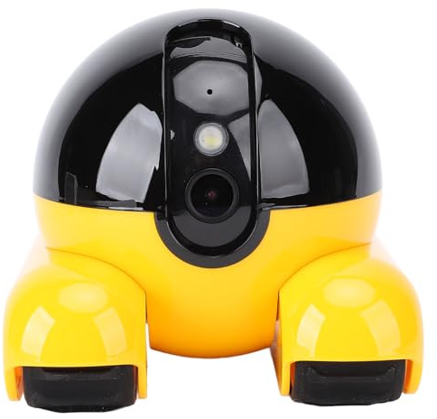 Garsent 2MP Dual Lens Dual Screen Pet Robot Camera, WiFi Smart Home Security Camera, Phone App 2 Way Audio Motion Detection Alerts Night Vision Cat Dog Camera (256G)