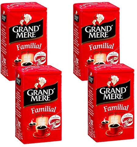 Café moulu Grand'Mère Familial 4x250g