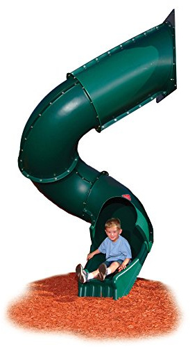 Swing-N-Slide 7 ft.Turbo Tube Slide , Green