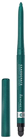 Rimmel Exaggerate - Crayon pour les Yeux Waterproof - Emerald Sparkle (Vert) 0-28 g
